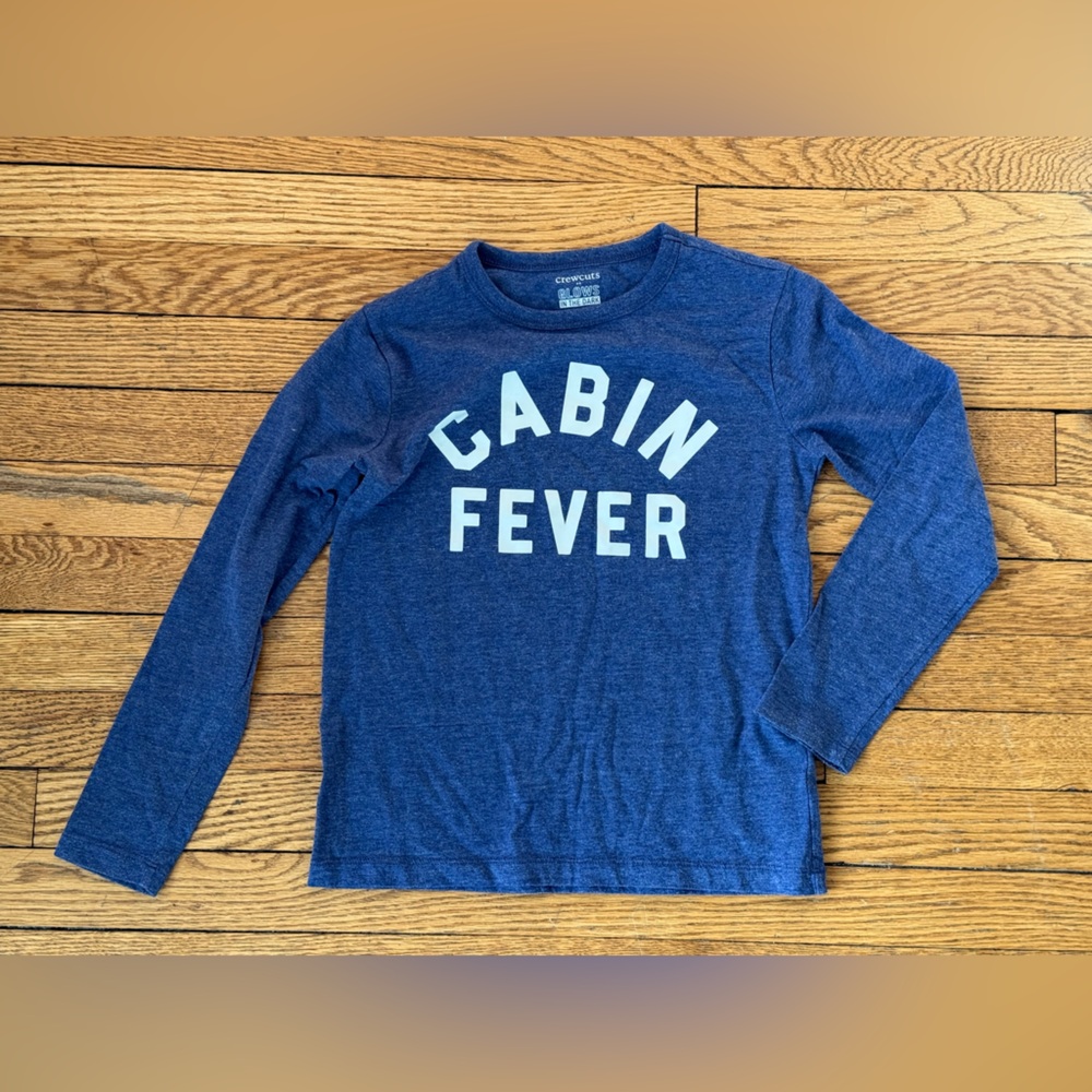 Crewcuts Long Sleeve 'Cabin Fever' Shirt - Size 8